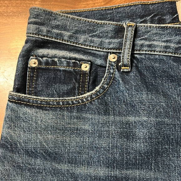Everlane Dark Blue The Cheeky Jean Size 30 Cropped - Picture 5 of 12